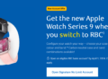 Get the new Apple Watch Series 9 when you switch to RBC Banking